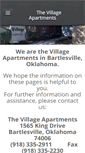 Mobile Screenshot of bvillevillageapt.com